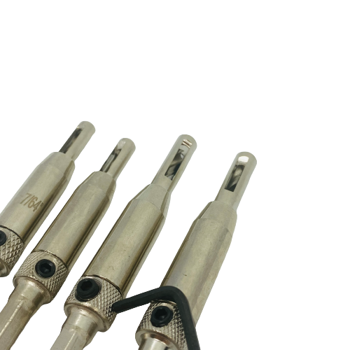 4 Piece Hex Shank Self-Centering Drill Bit Set