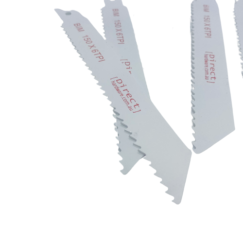 Reciprocating Saw Blades - 150mm / 6TPI (Packs of 5)