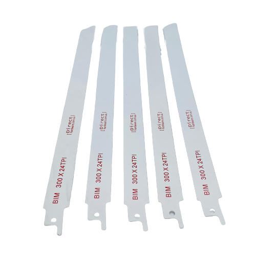 Reciprocating Saw Blades - 300mm / 24 TPI (Packs of 5)