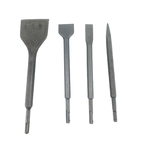 4 x SDS + Hammer Masonry Chisel
