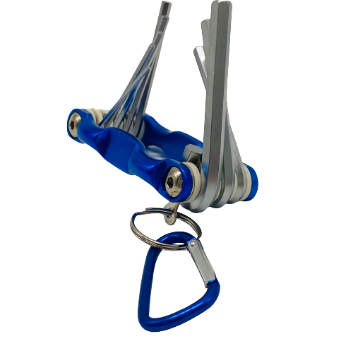 8 Piece Folding Allen Hex Key Wrench Tool