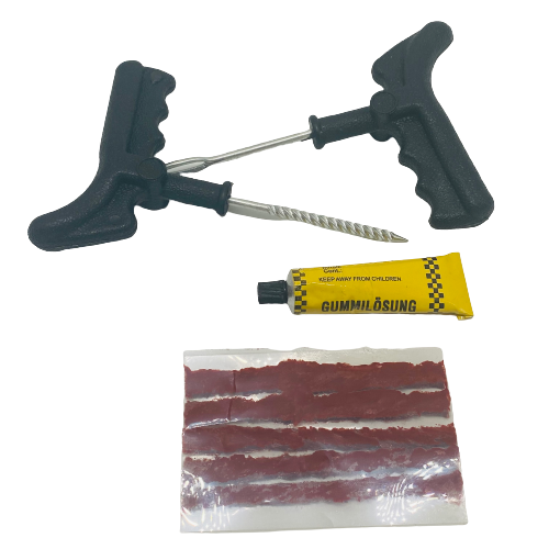 Tyre Repair Kit - 8 Pieces - Emergency Travel Kit