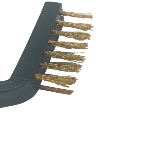 3 Piece Wire Brush Set - Brass, Stainless, Nylon