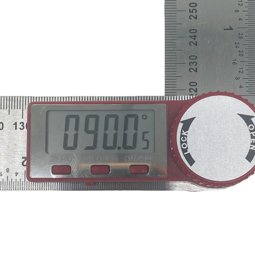 Stainless Steel Digital Angle Protractor Ruler