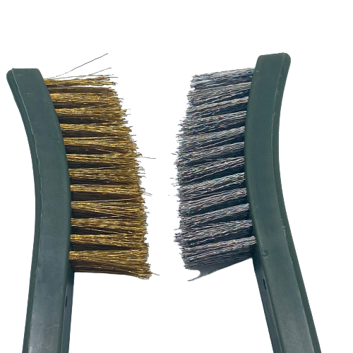 Double Ended Wire Brush Set - 3 Piece Set