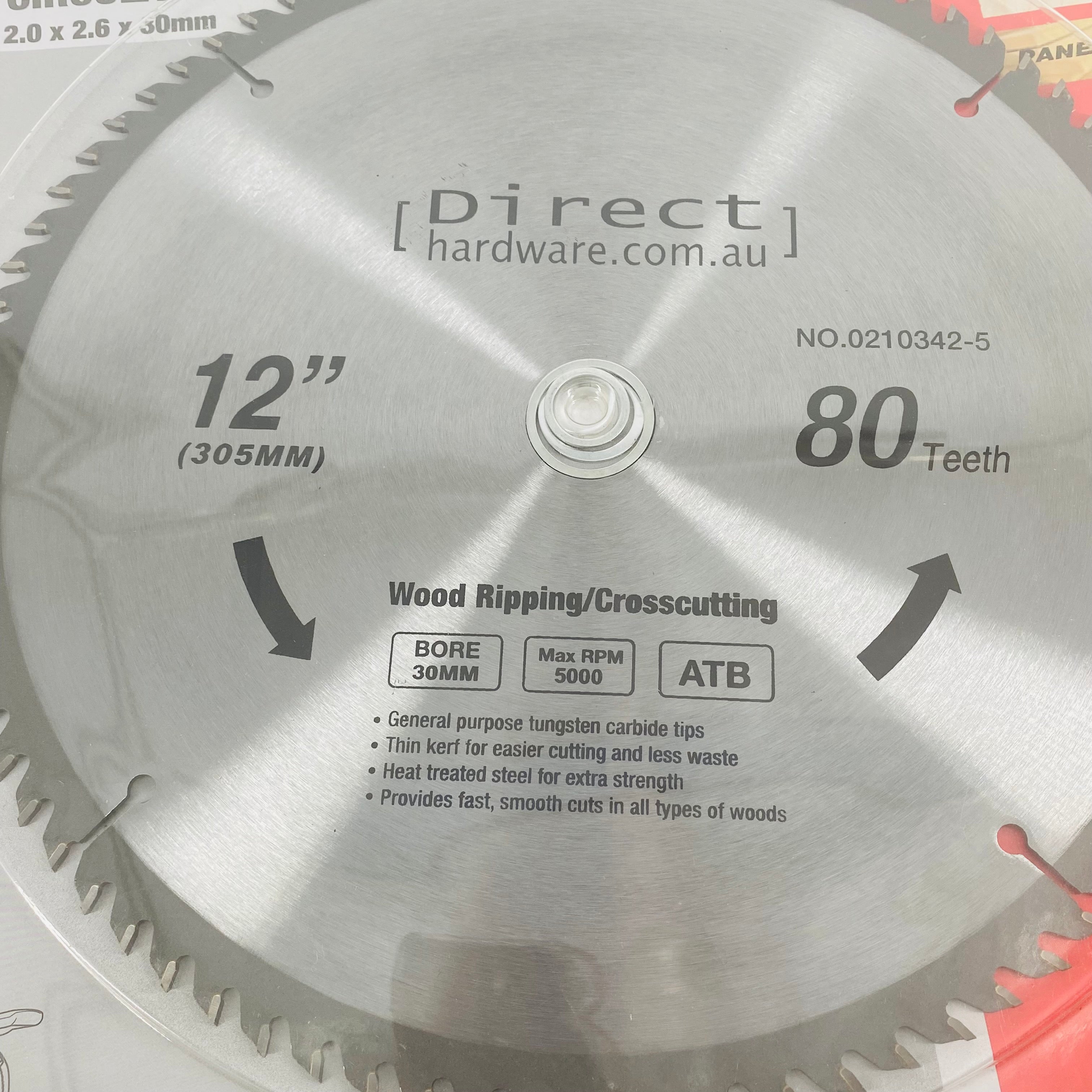 Mitre / Drop Saw Blades - 305mm - 80T Teeth