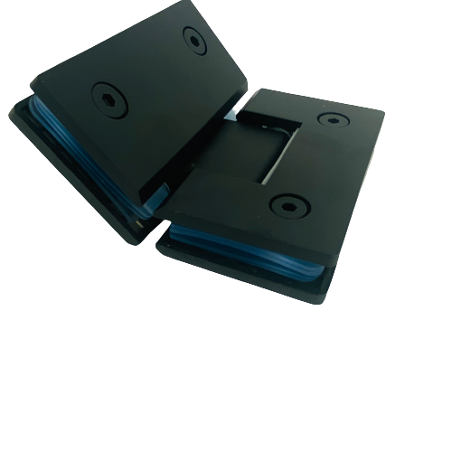 135° Black Stainless Steel Shower Door Hinge