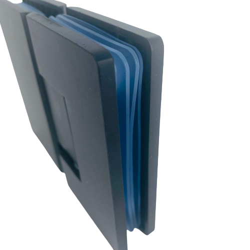 180° Black Stainless steel shower door hinge