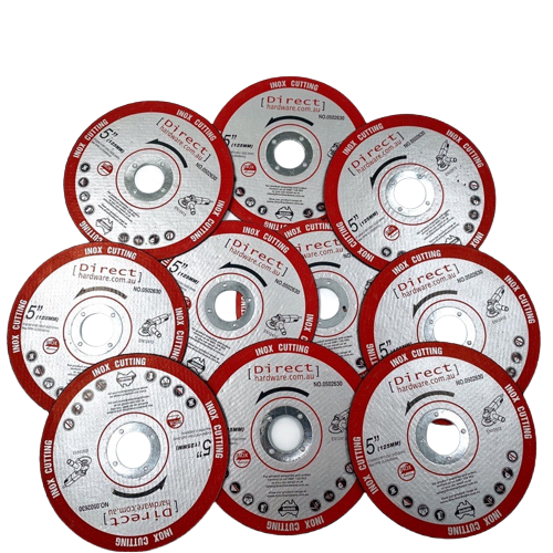 Grinder Blades 125mm Metal Cutting (Packs of 10) Direct Hardware