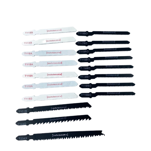 Jig Saw Blades - 18 Piece Multi Pack