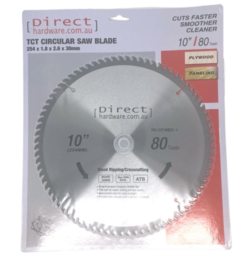 Drop / Mitre Saw Blades - 254mm - 80T