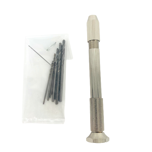 Hand Precision Hand Drill - 11 Piece Set