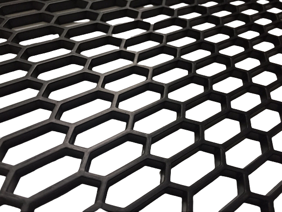 ABS Plastic Car Grille Mesh Hex Design (Large HEX)
