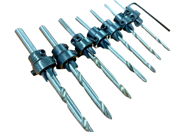 22 Piece Countersink Drill Bit Set