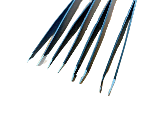 4 Piece Professional Tweezer Set