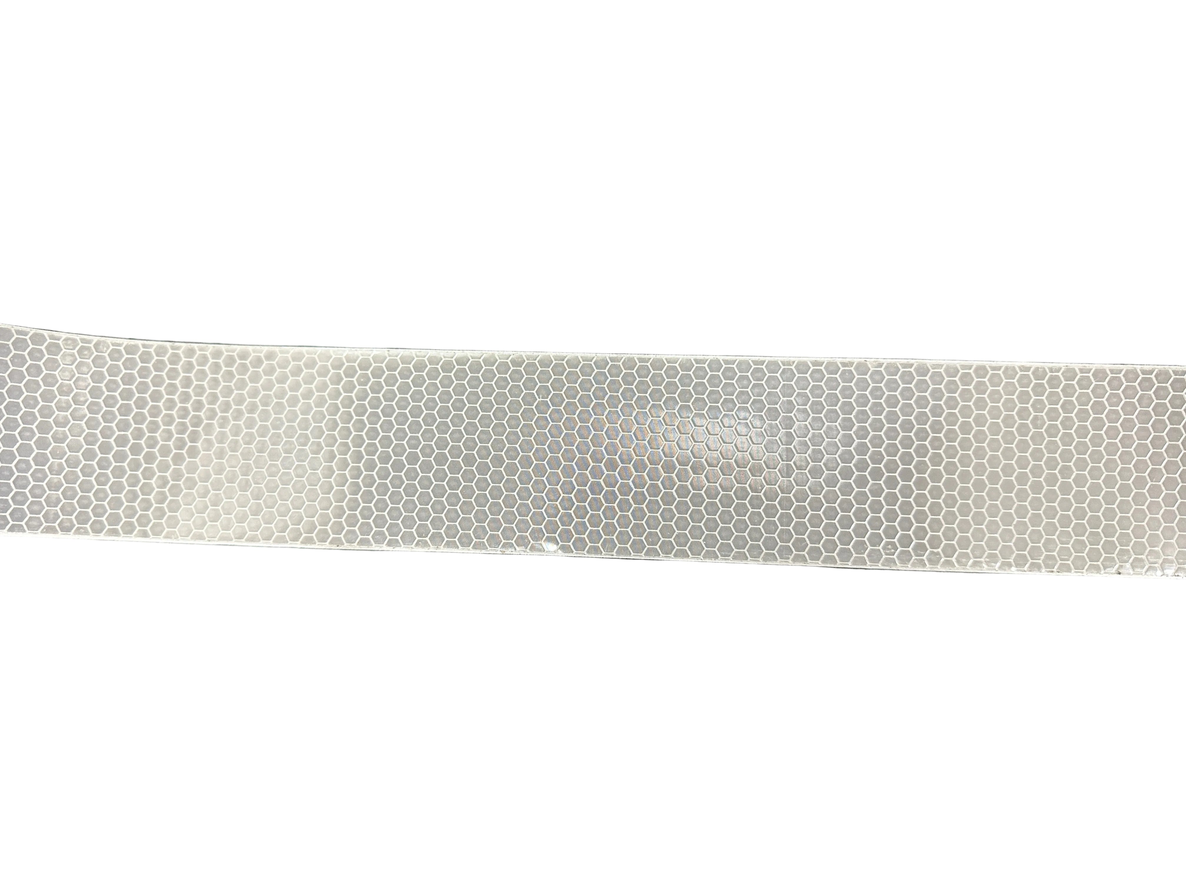Reflective Safety Vehicle Tape - White - 50mm Width Adhesive