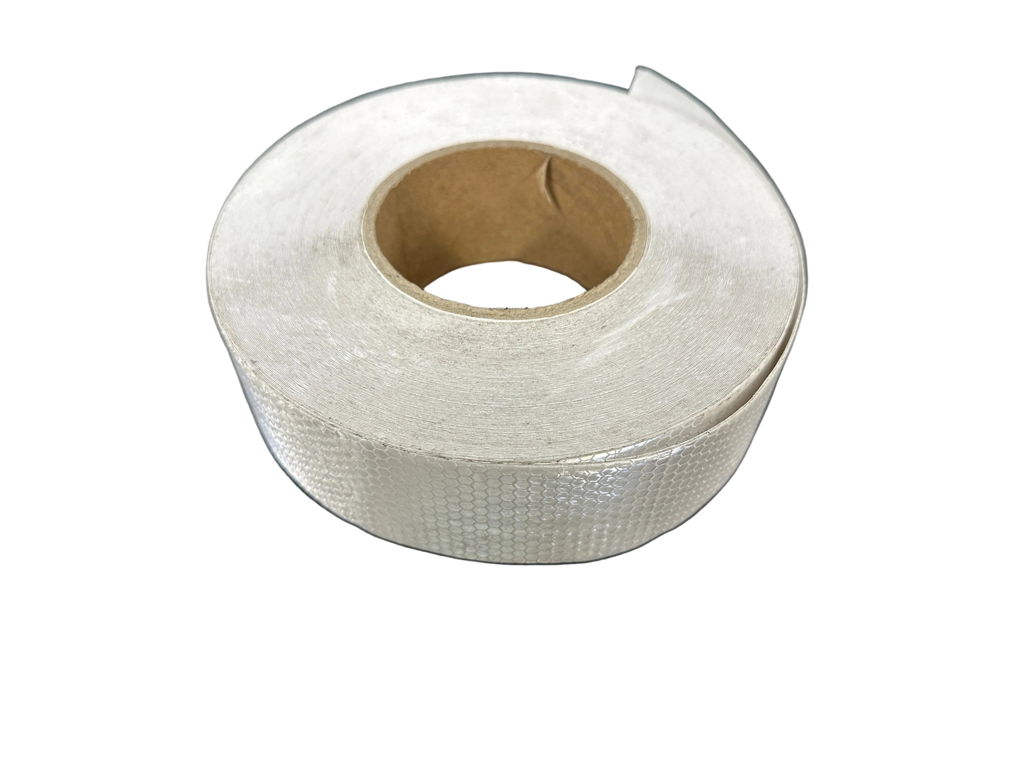 Reflective Safety Vehicle Tape - White - 50mm Width Adhesive