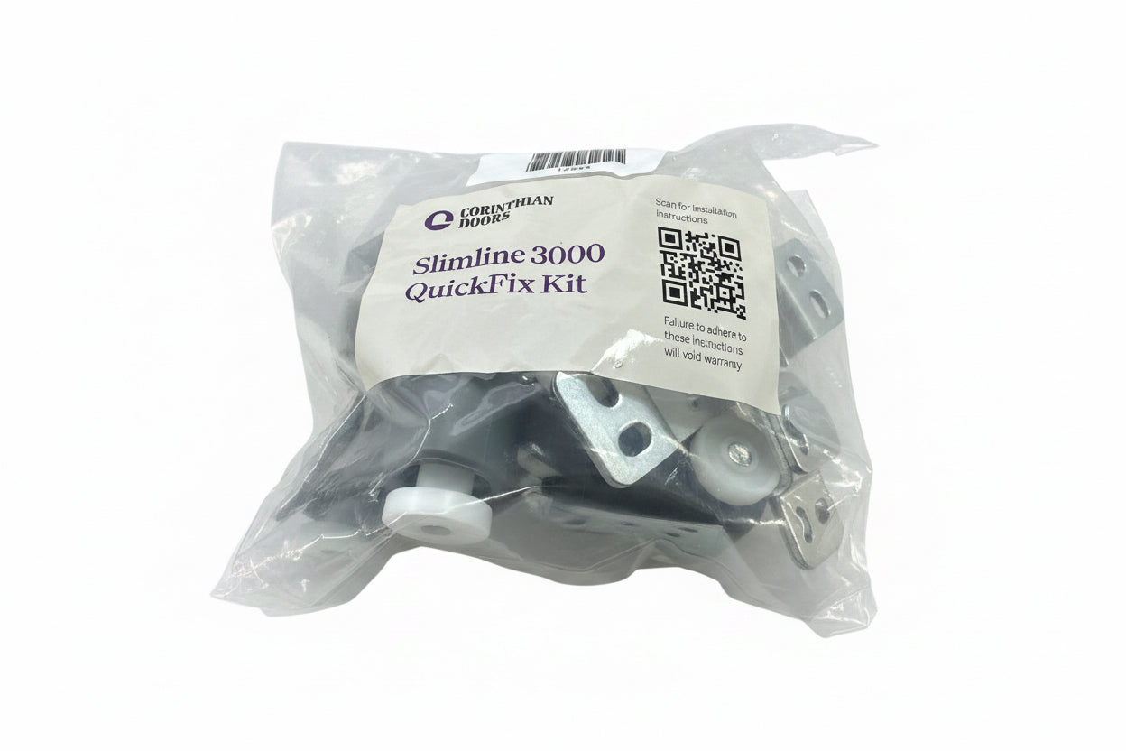 Corinthian Slimline 3000 Cavity Sliding Door Roller Wheel Pack Carrier QUICKFIX