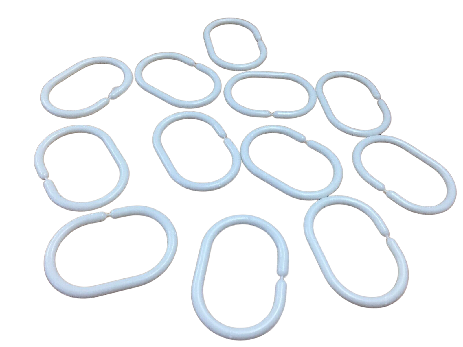 x12 Pack Shower Curtain Rings Replacement Part