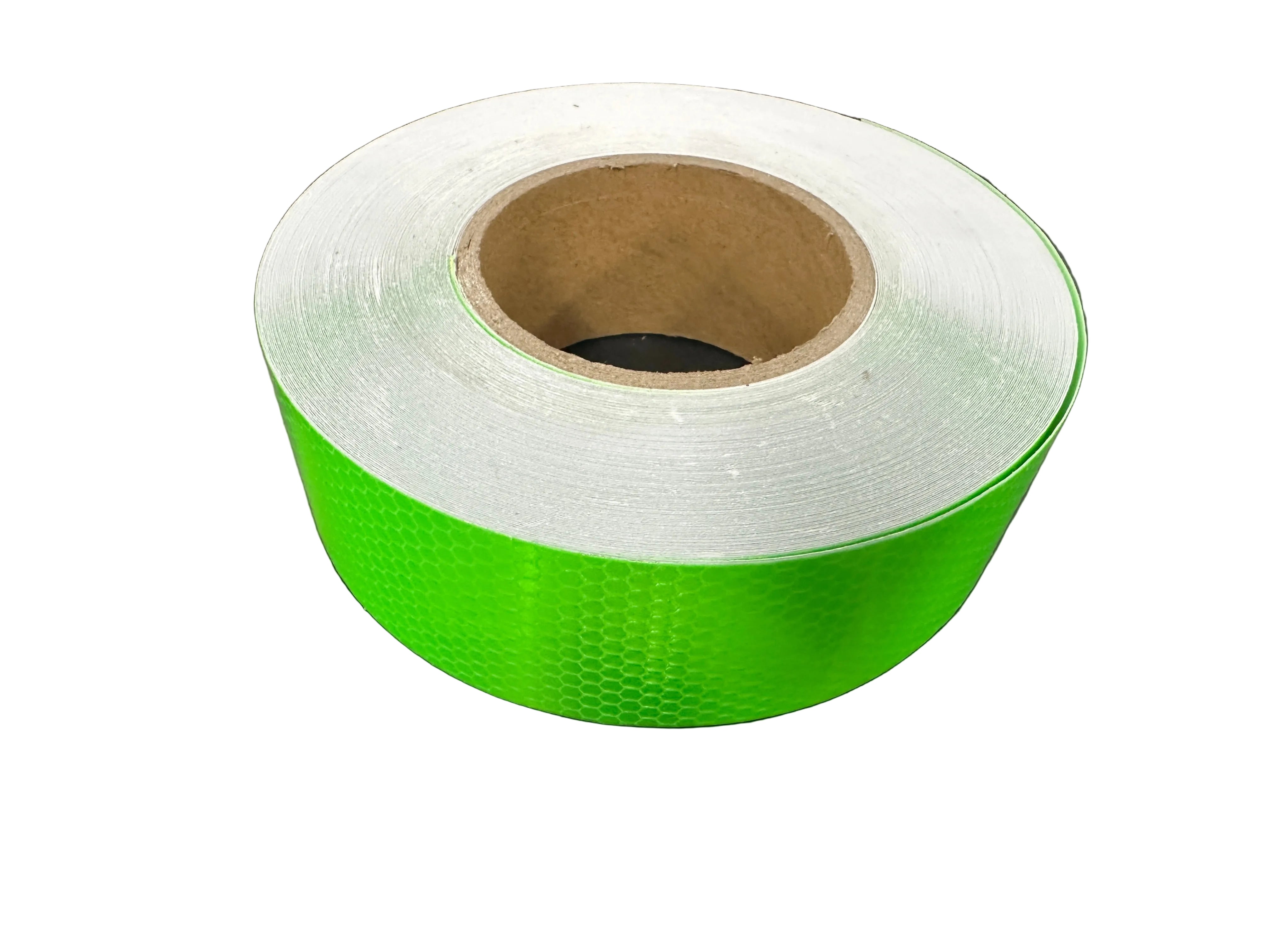 Reflective Safety Vehicle Tape - Green - 50mm Width Adhesive