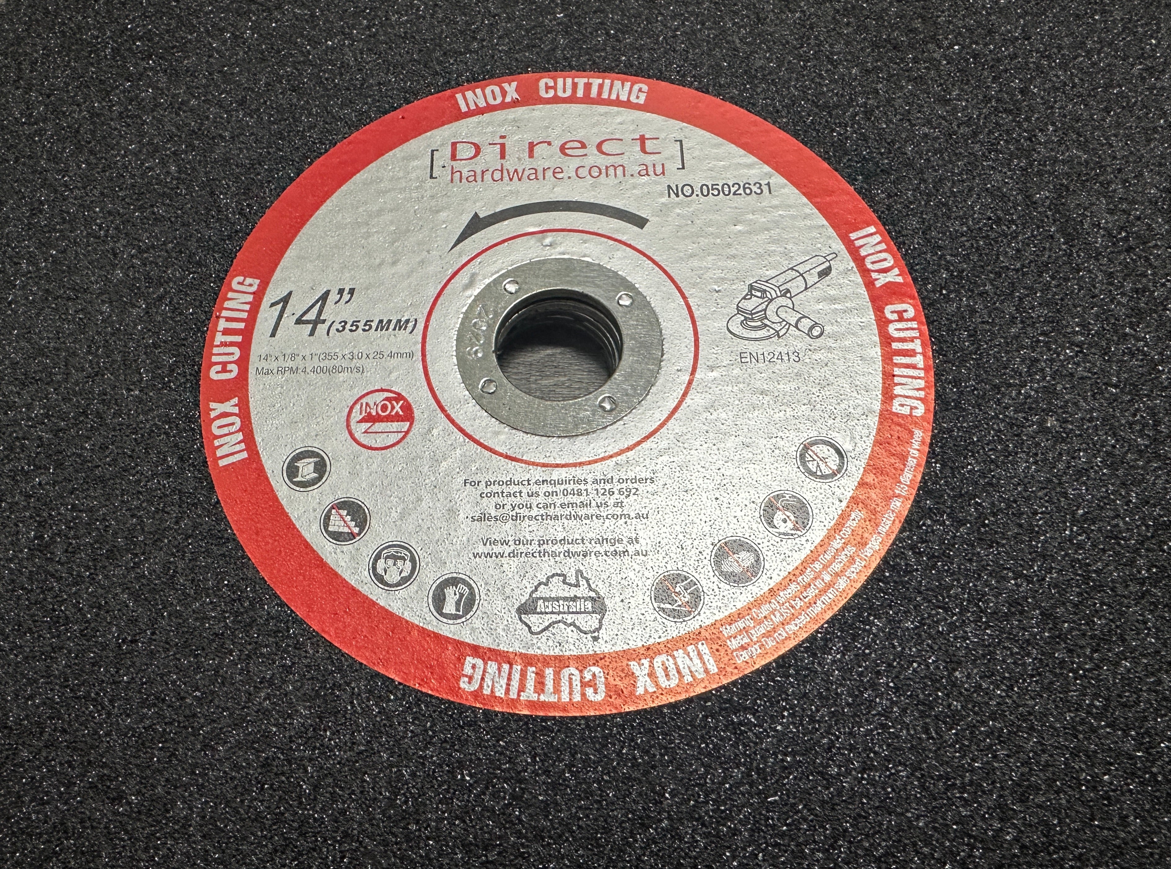 Metal Cut Off Saw Disc Blade 355mm / 350mm