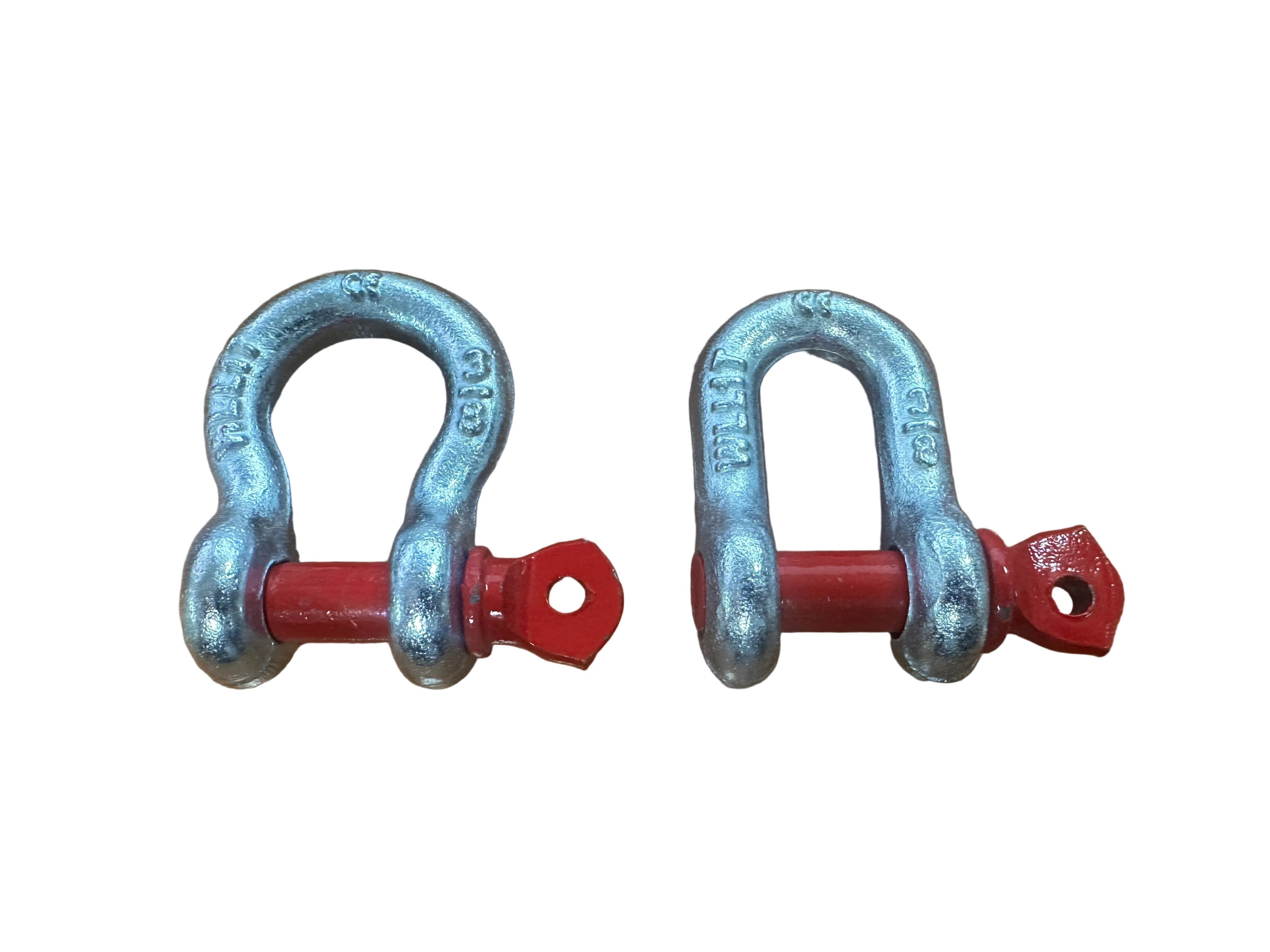 Bow / D Shackles WLL 1T Rated 10mm 4WD Recovery Tow Car Hitch
