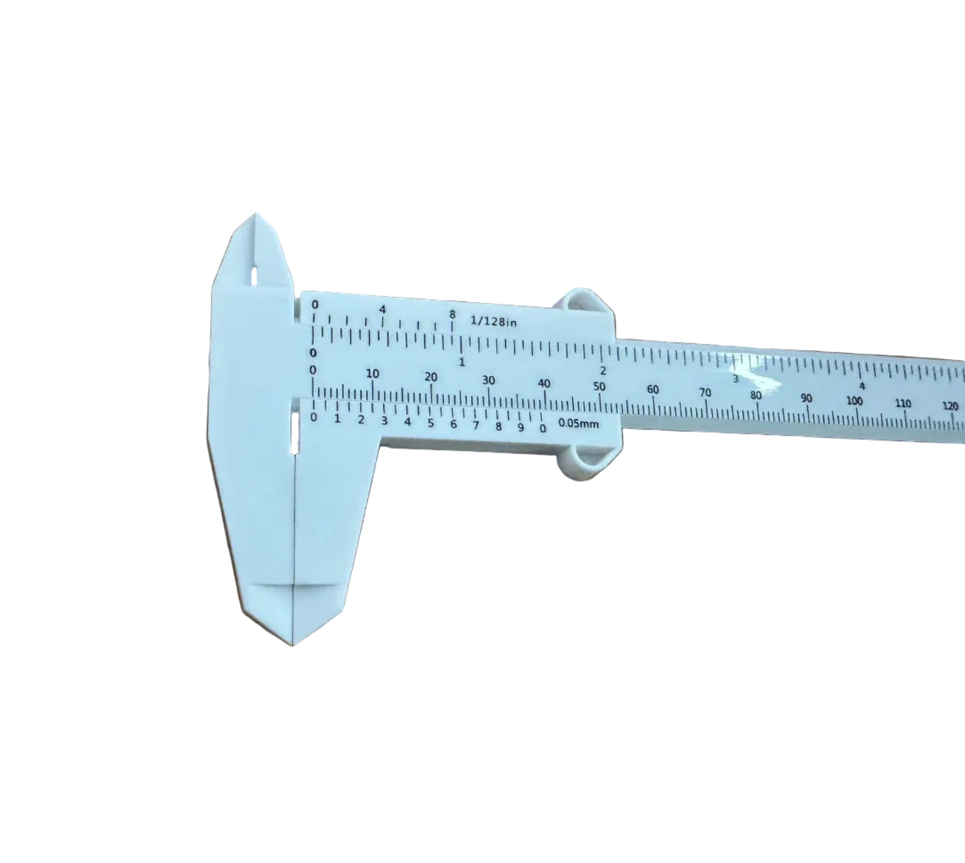 Plastic Vernier Caliper 150mm 6" Imperial Metric