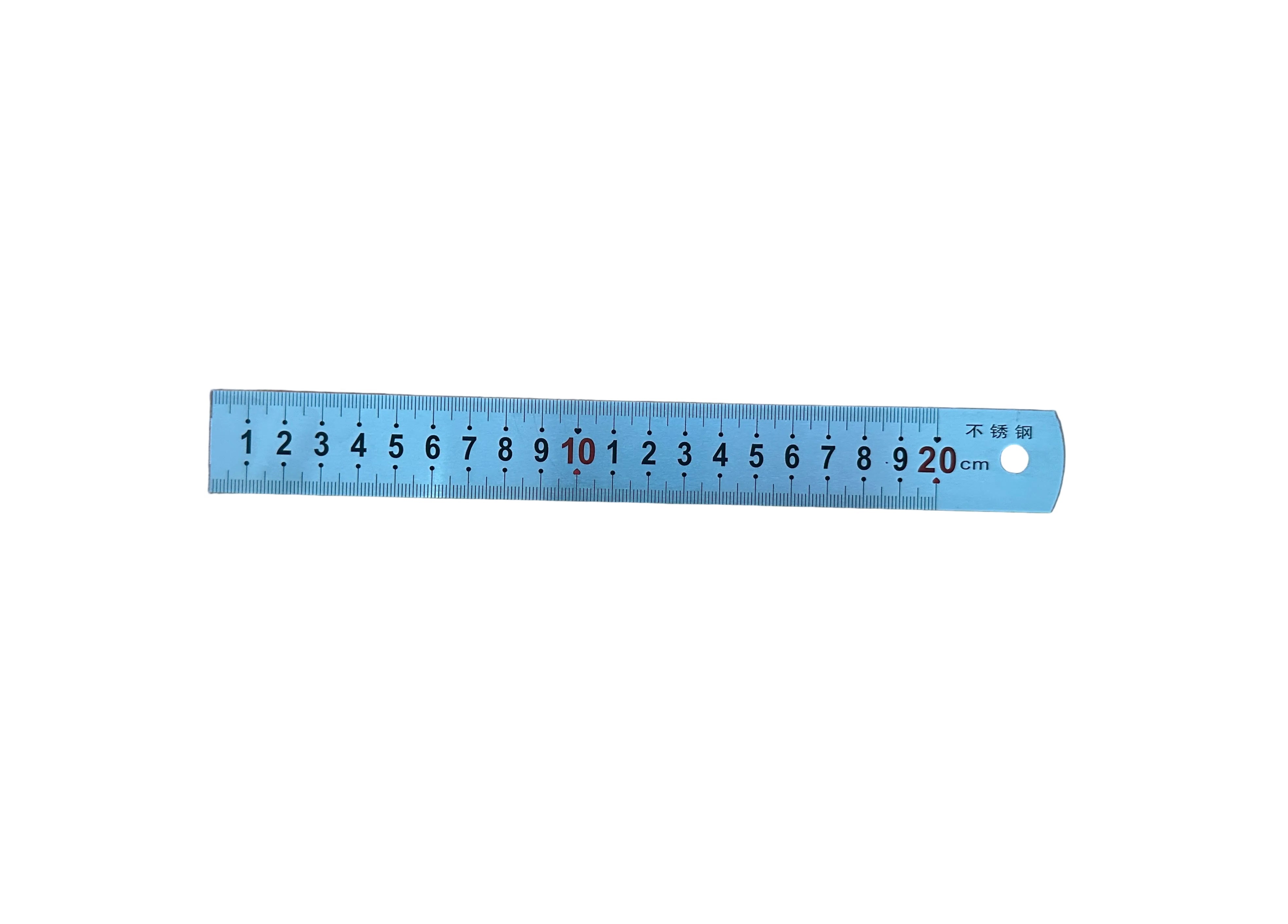 15cm 20cm 30cm Stainless Steel Ruler Double Sided