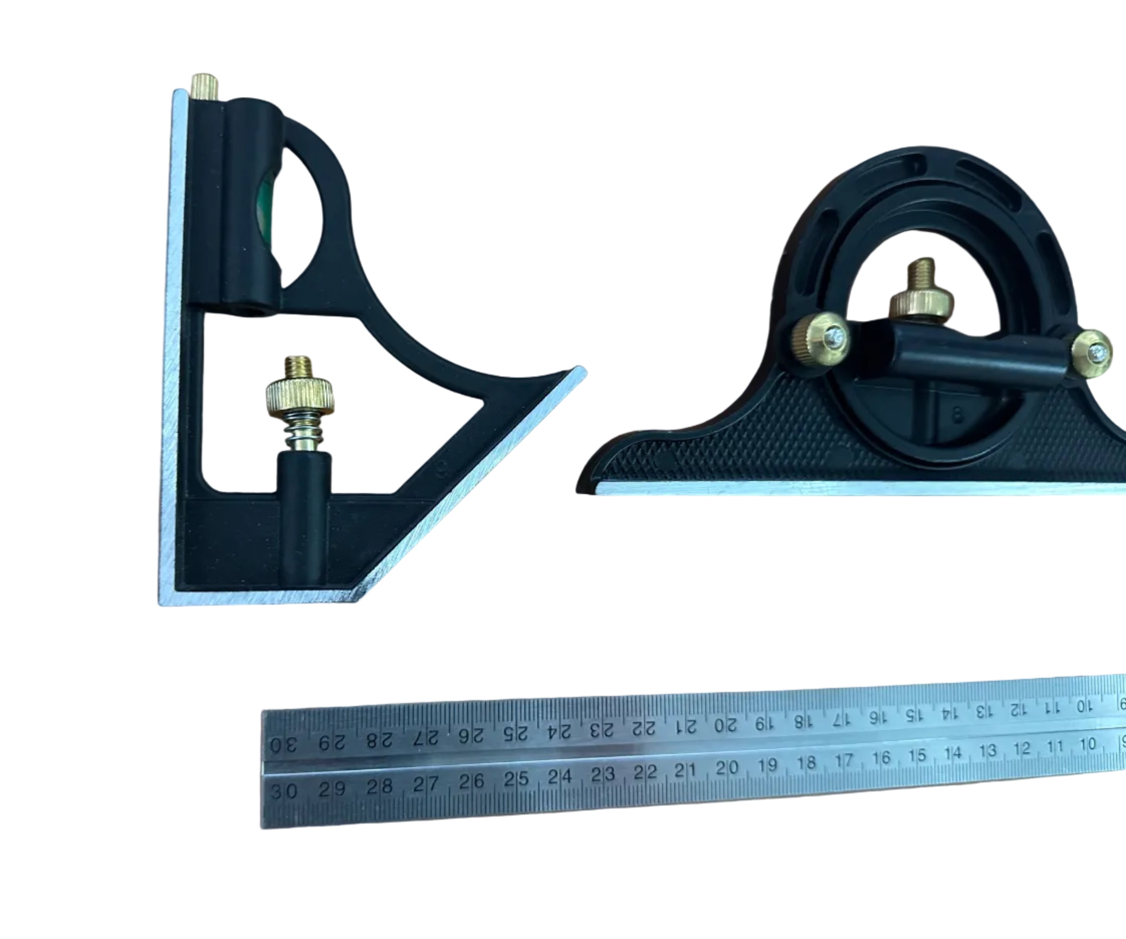 3in1 Heavy Duty 300mm Adjustable Combination Square