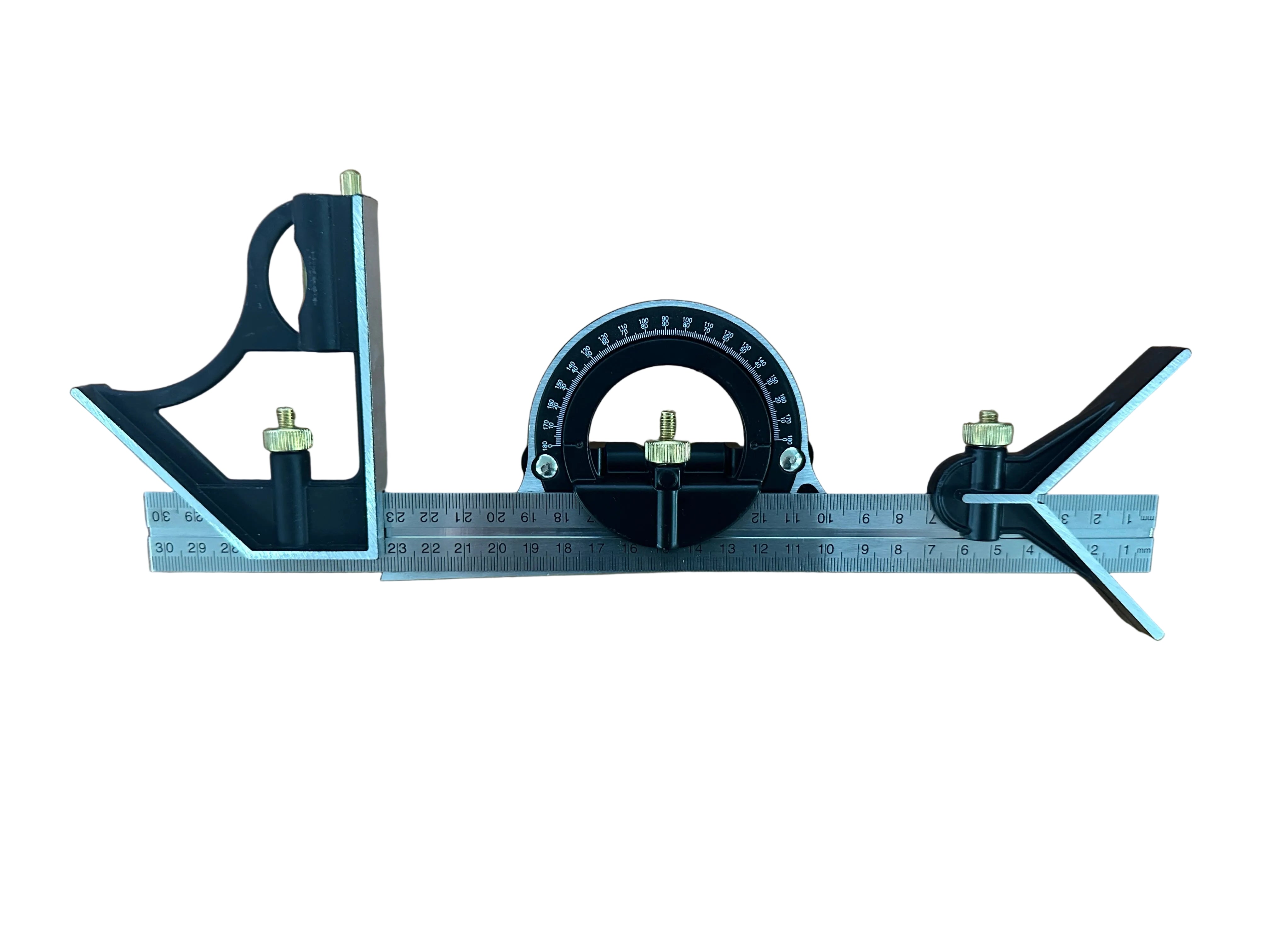 3in1 Heavy Duty 300mm Adjustable Combination Square