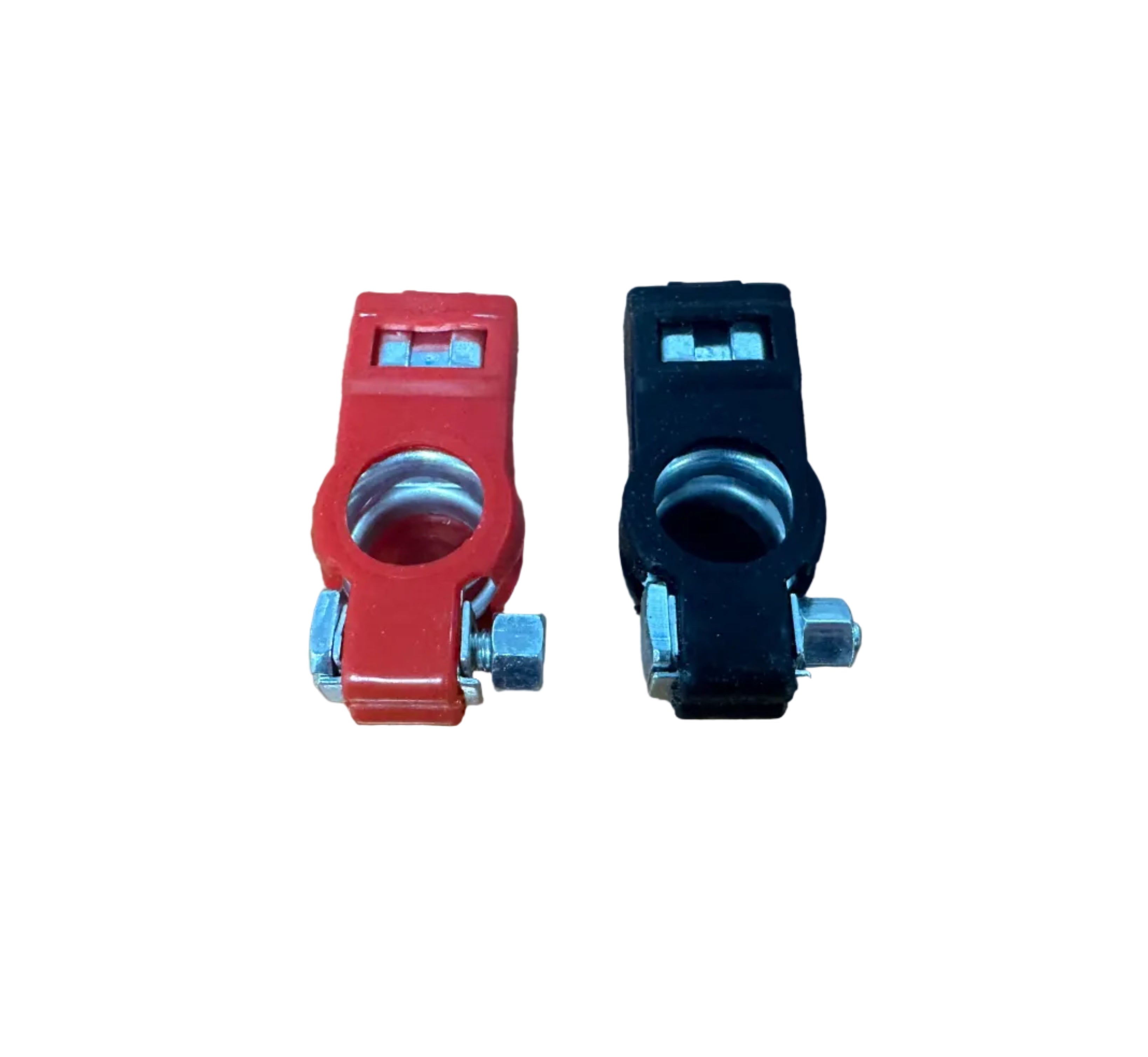 Positive / Negative Car Battery Terminal Clamp Cross Style Japan