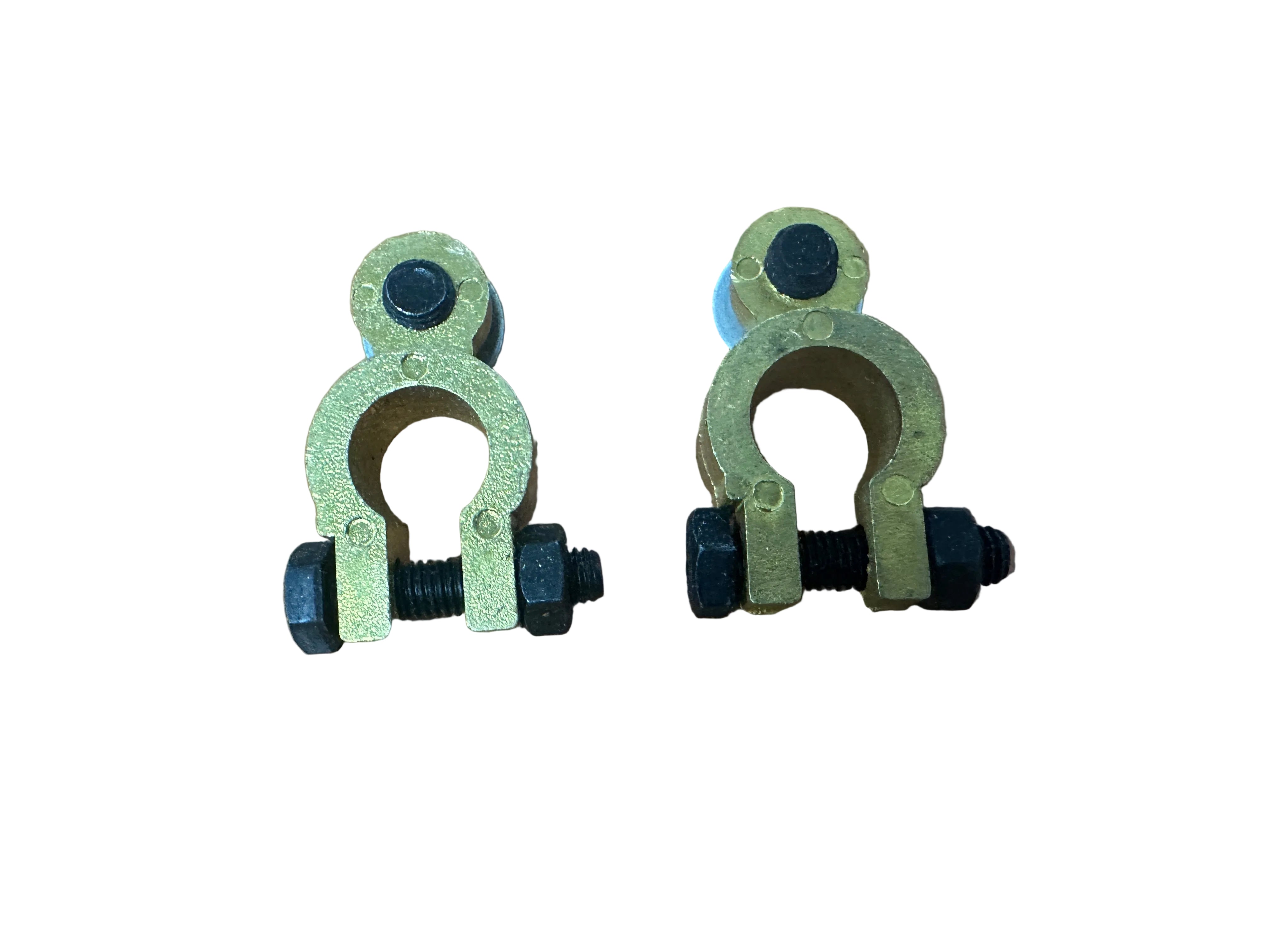 Positive / Negative Car Battery Terminal Clamp 210Grams Brass Starwood