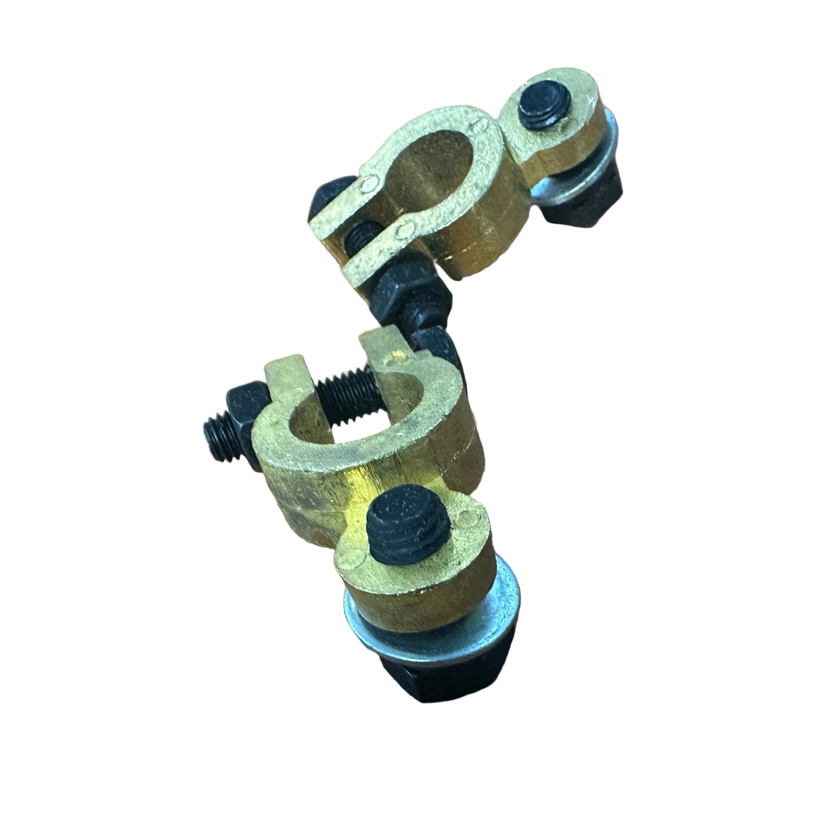Positive / Negative Car Battery Terminal Clamp 210Grams Brass Starwood