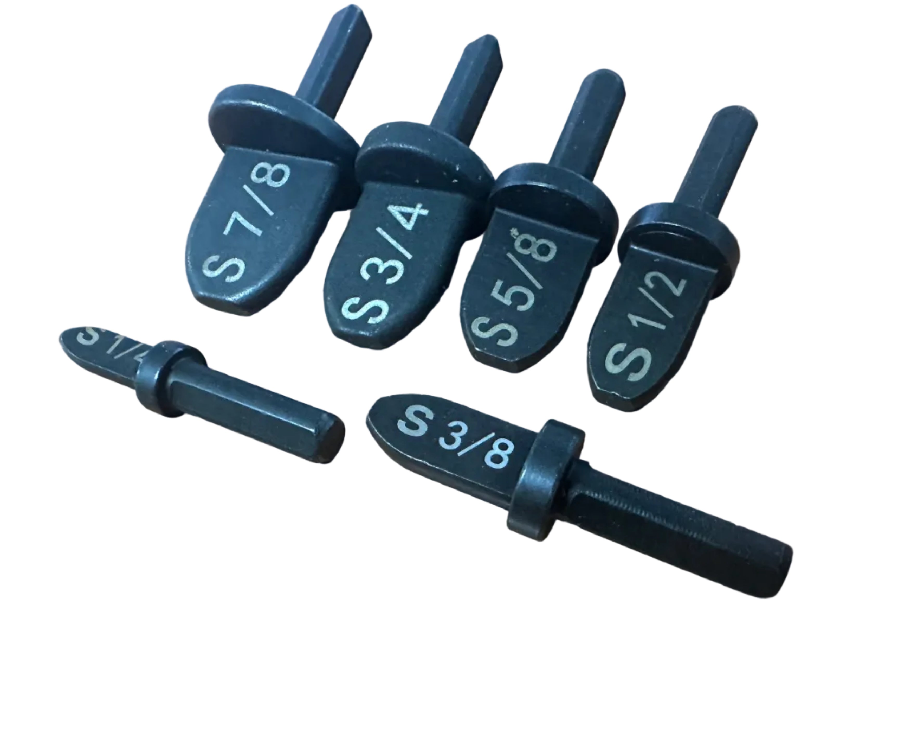 6x Air Conditioner Copper Pipe Flaring Tube Expander Swaging Bit Set