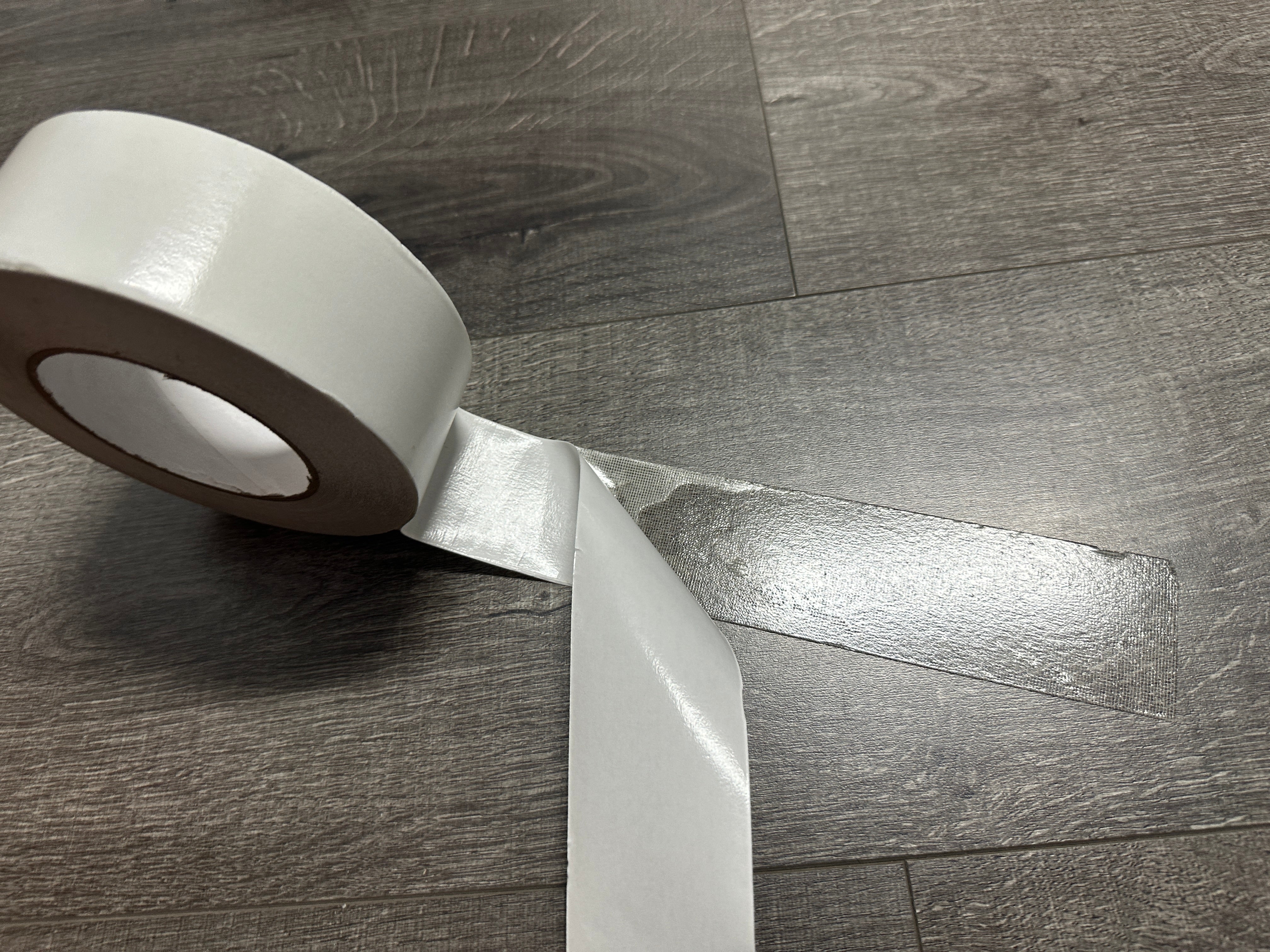 25m x 50mm Carpet Tile Tape Double Sided Adhesive Rolls