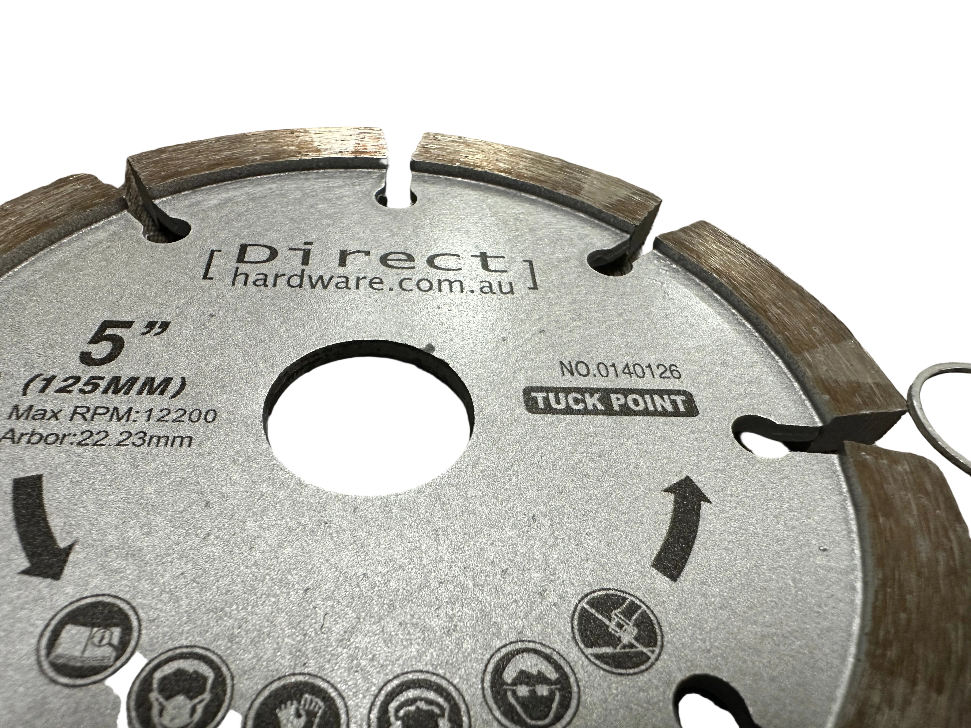 125mm TUCK POINT Diamond Grinding Wheel Disc