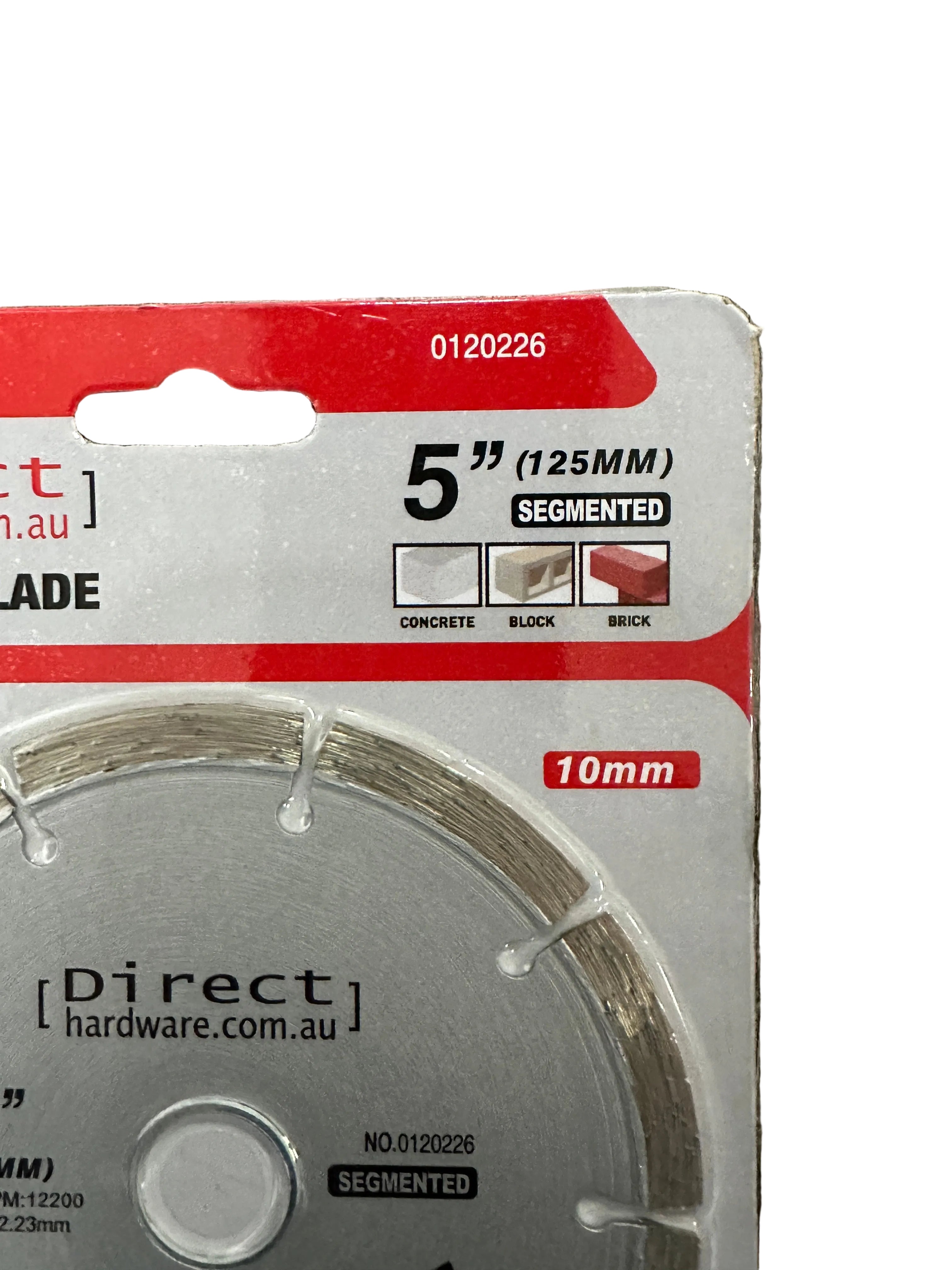 Grinder Blades - 125mm Masonry Diamond (Segmented) HOT PRESSED