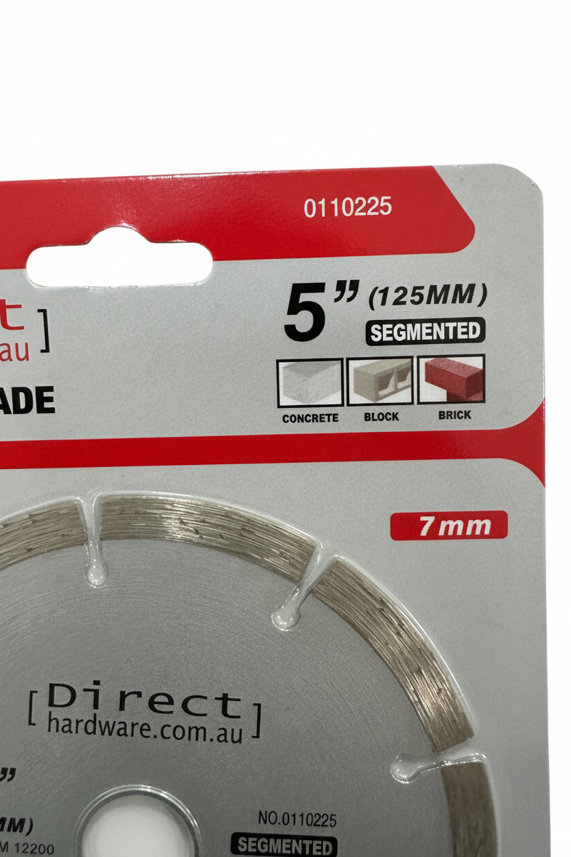 Grinder Blades - 125mm Masonry Diamond (Segmented)