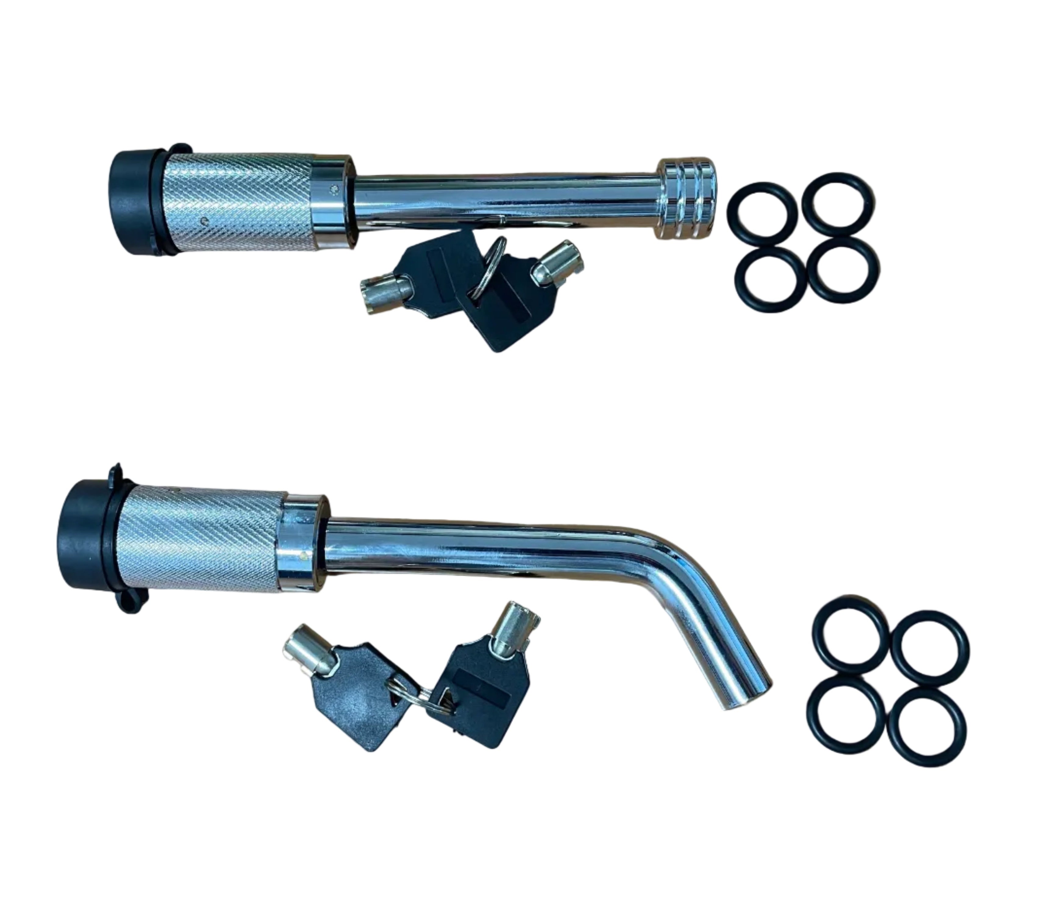 Lockable Anti Theft Hitch Pin Straight or Bent