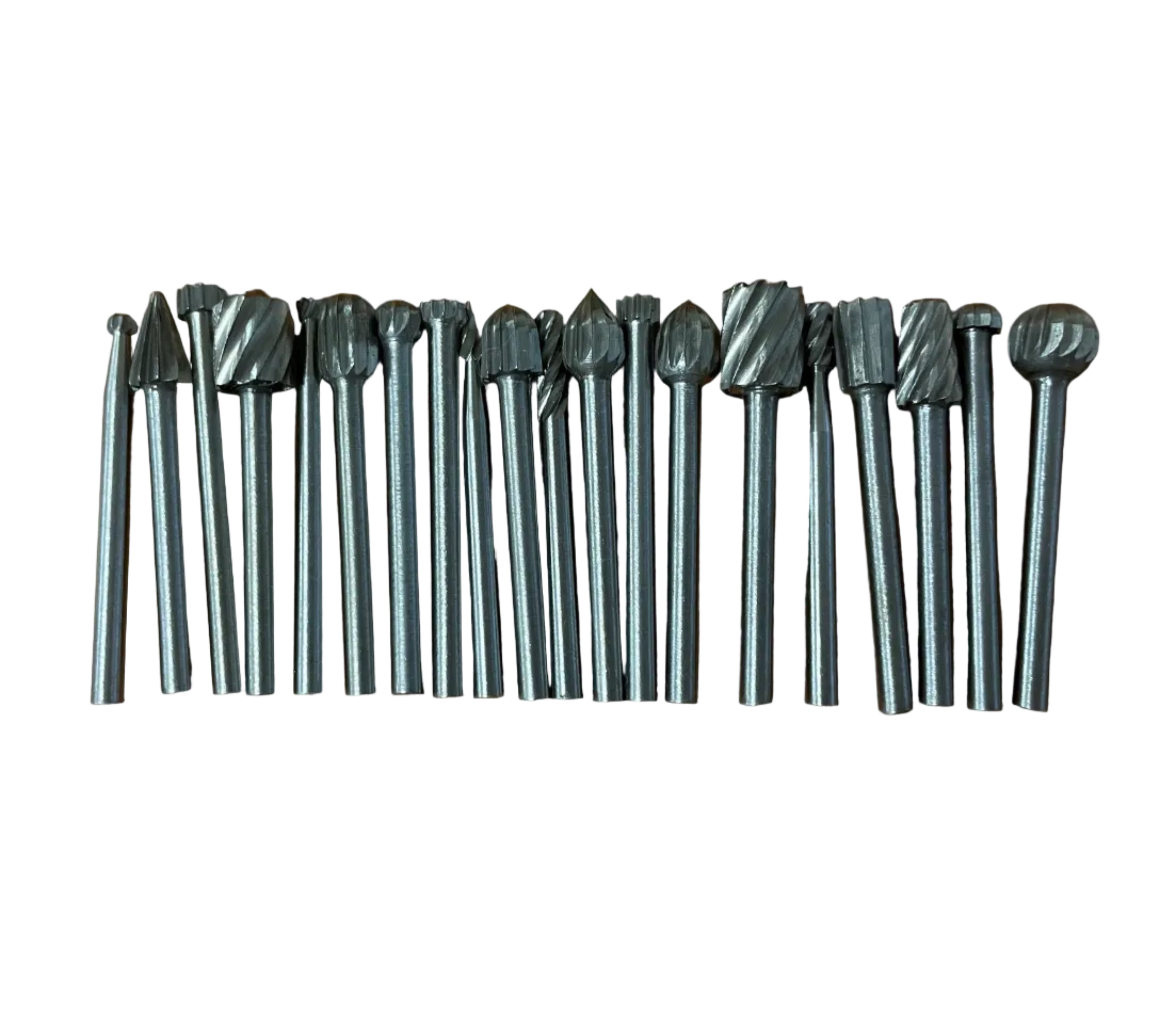 20x Solid Carbide Burrs For Dremel Rotary Tool