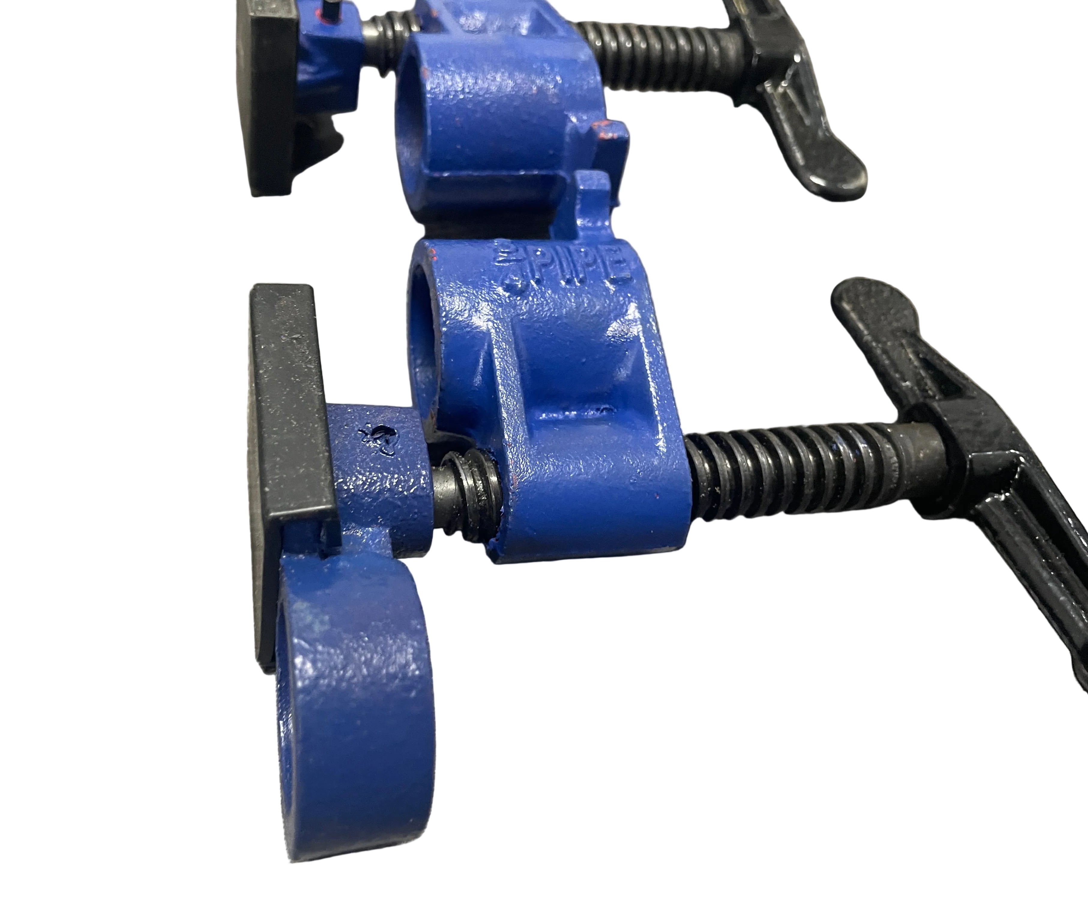 4x Heavy Duty 3/4" 20mm Gluing Pipe Tube Clamp Vice with Protecter Pads