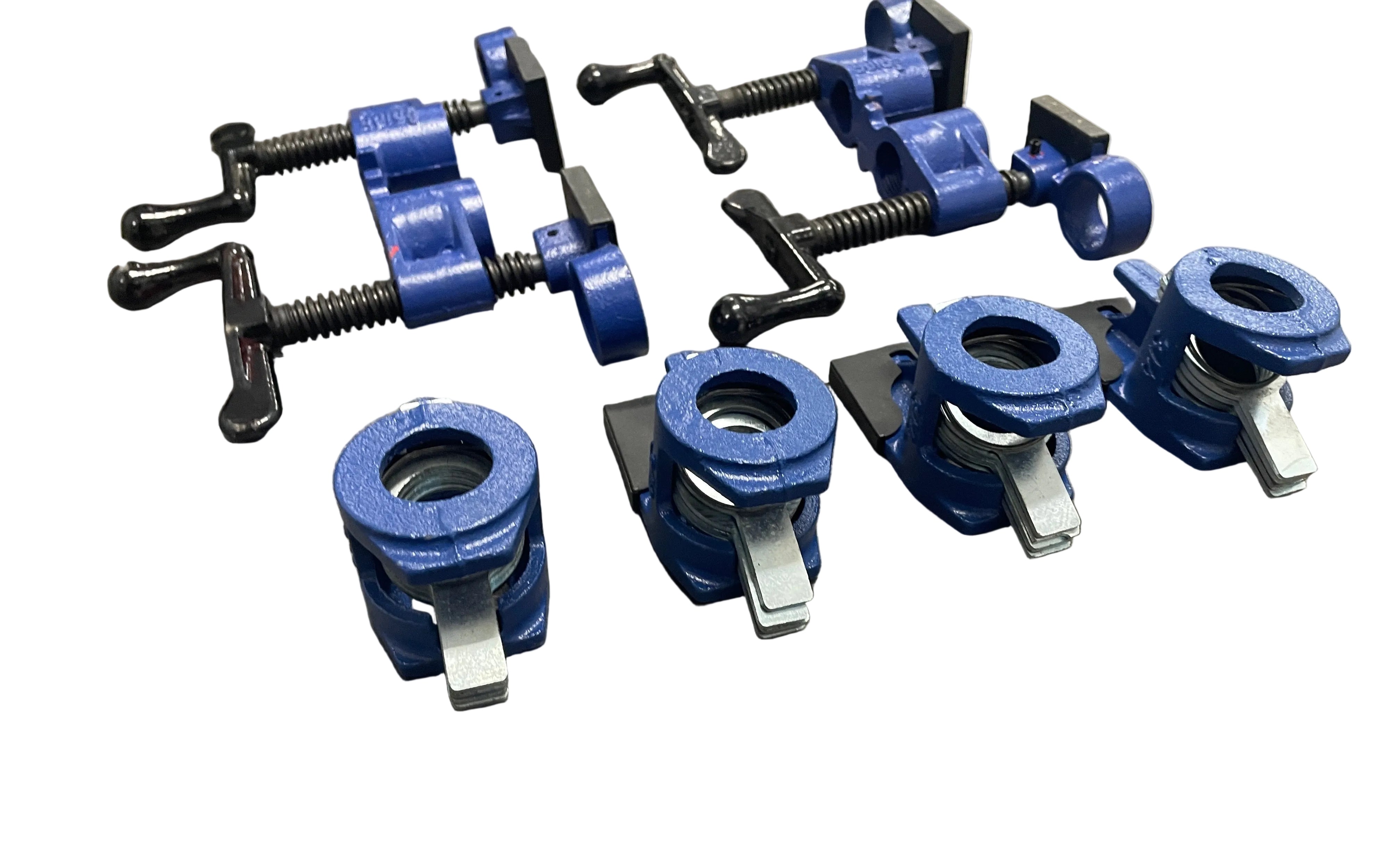 4x Heavy Duty 3/4" 20mm Gluing Pipe Tube Clamp Vice with Protecter Pads