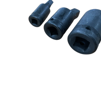 3 Piece Swivel Impact Socket Adapter Set  1/2" 3/8" 1/4"