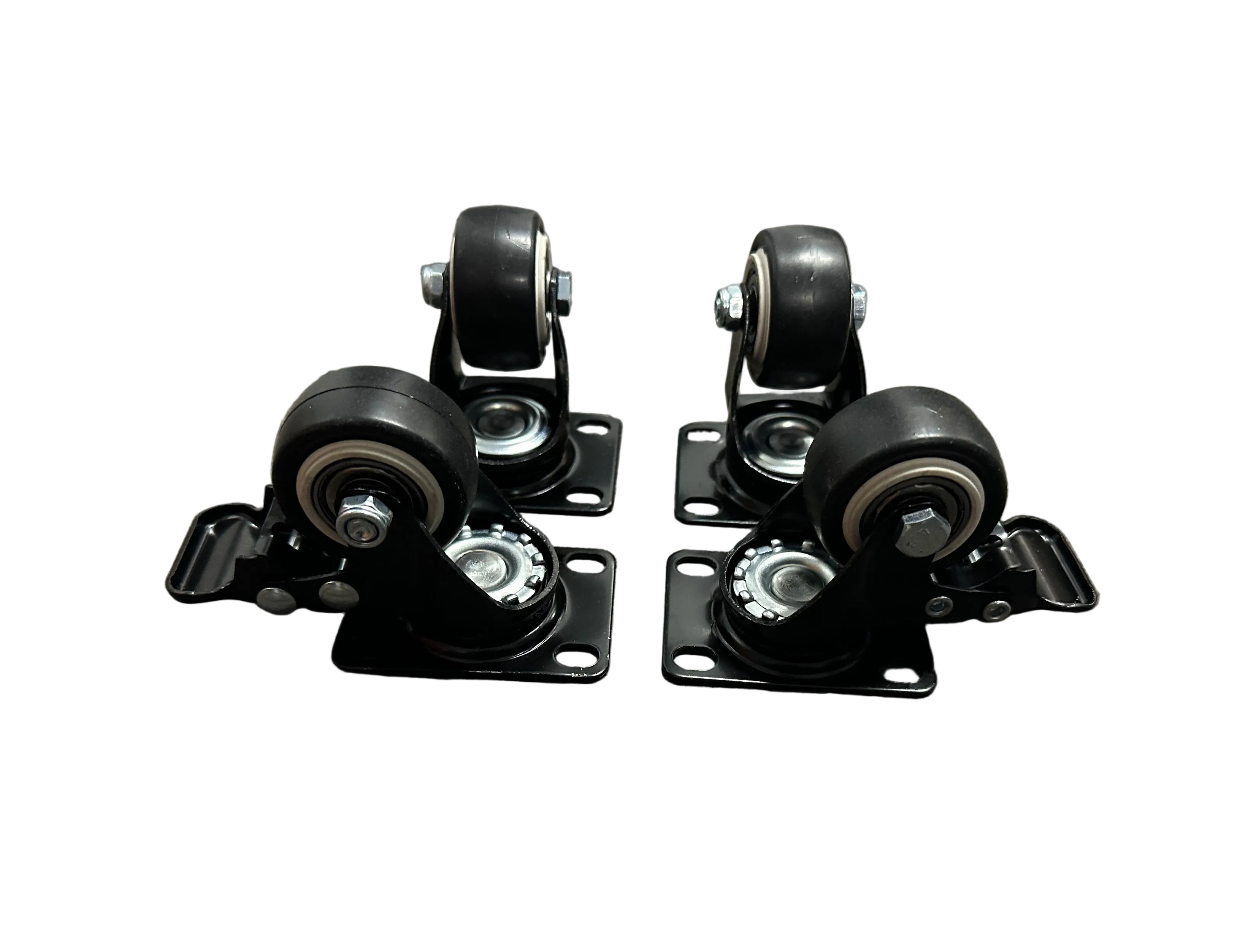 1.5" (40mm) Heavy Duty Swivel Castor Wheels - Set of 4