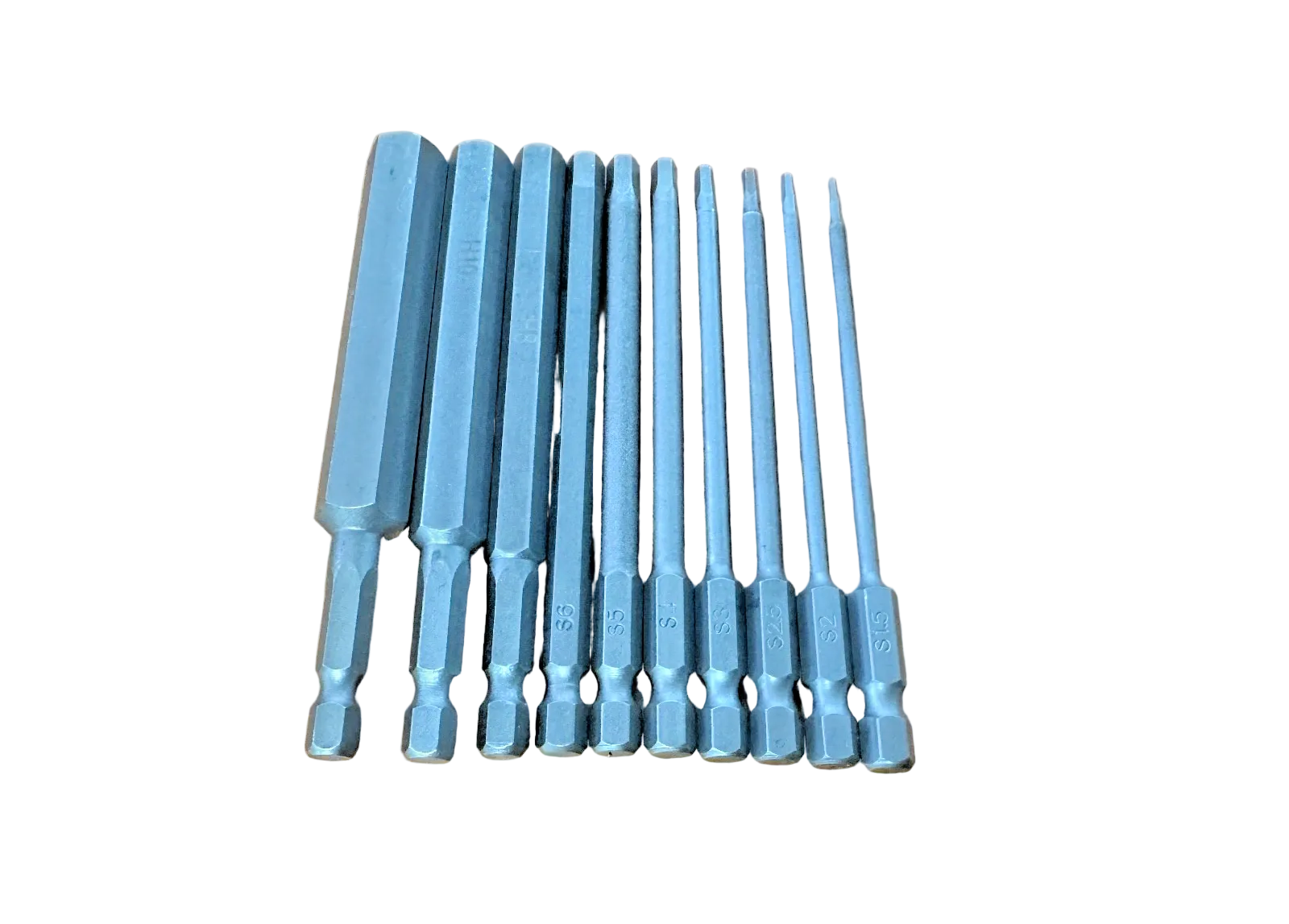 100mm Allen Key Drill Driver Bit (Set of 10)