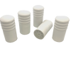 5 x White PVC Stop - 80MM LONG