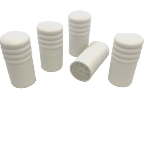 5 x White PVC Stop - 80MM LONG