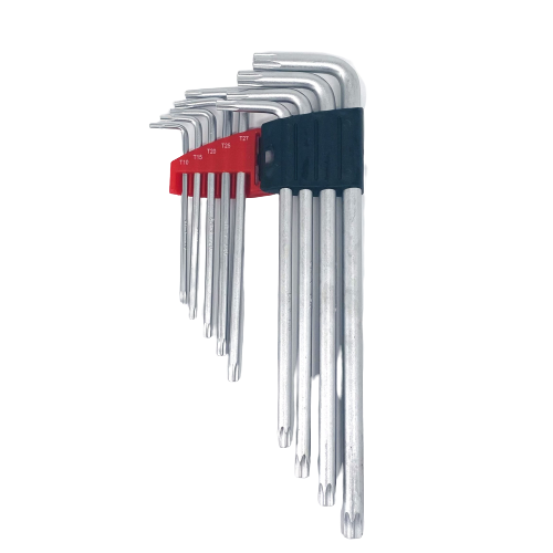 27 Piece - Allen Hex Key + Tamper Proof Torx Key + Ball Head Key Set