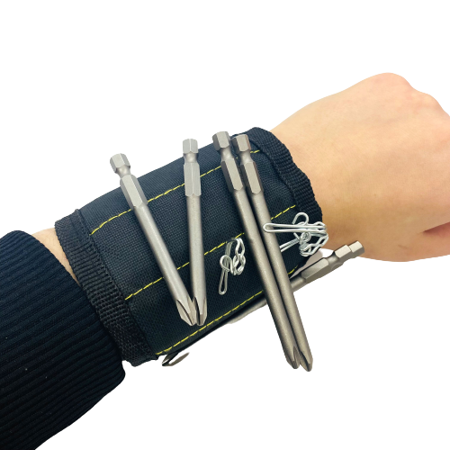 Magnetic Wrist Band Screw / Drill Bit Holder
