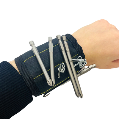 Magnetic Wrist Band Screw / Drill Bit Holder